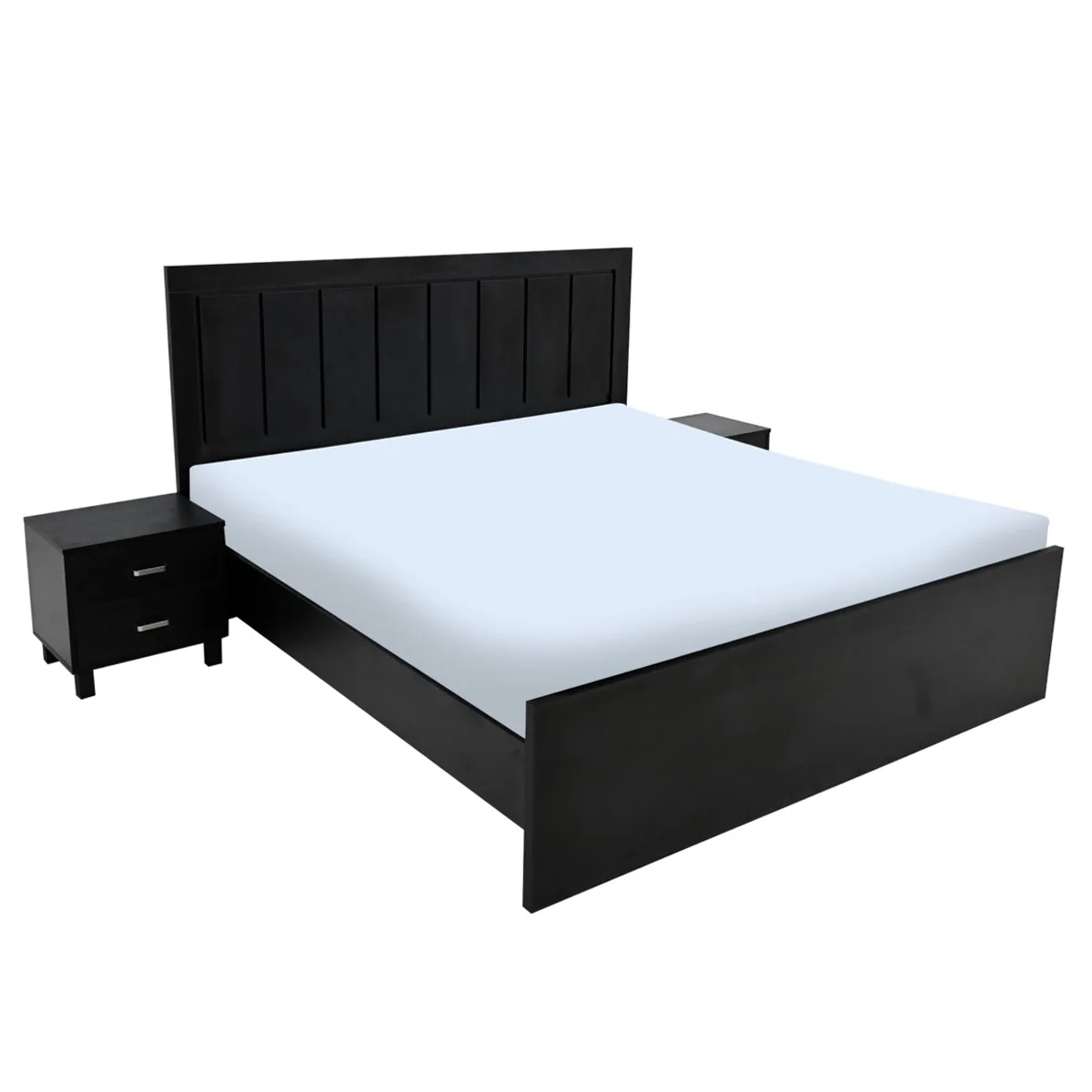 Blair King Size Bed With 2 Side Tables - Image 3