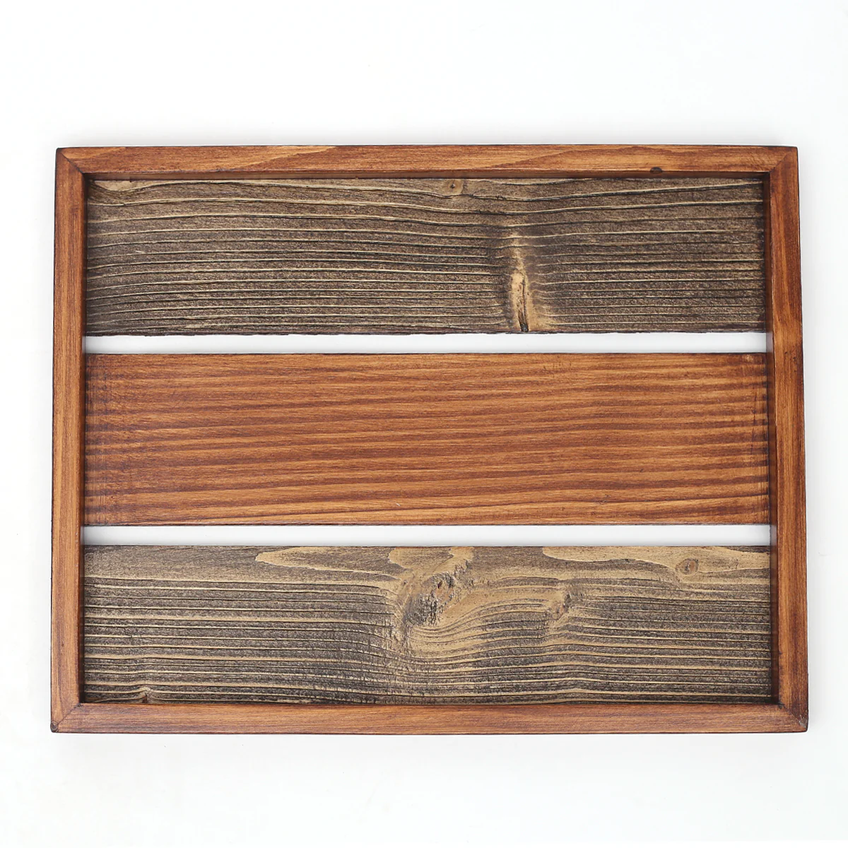 Burn Wooden Tray Multi - Image 2