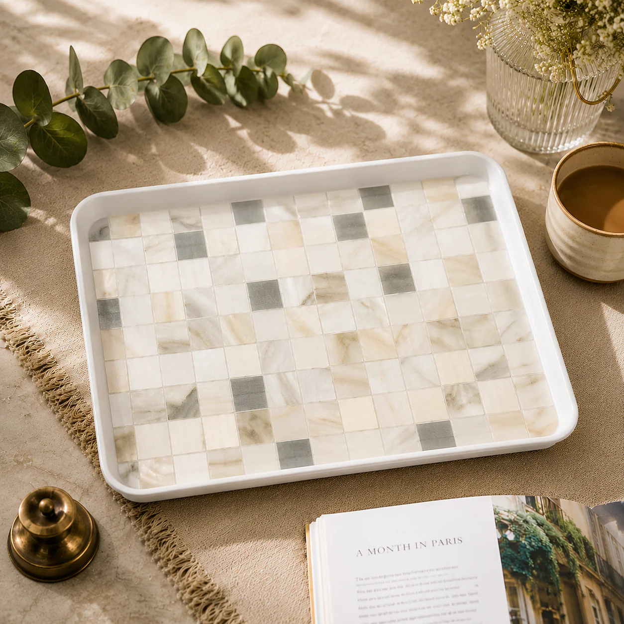 Checkers Melamine Serving Tray – 144C