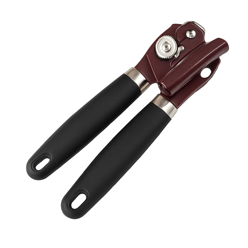 Heavy Duty Tin Cutter Can Opener – Ergonomic Stainless Steel Blade with Non-Slip Handle for Kitchen & Commercial Use