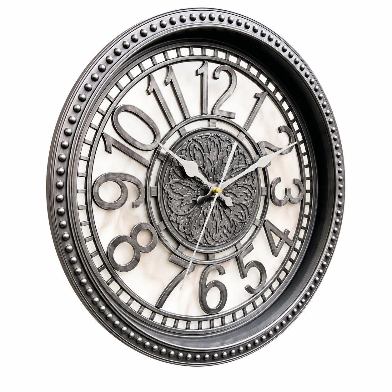 Heritage Retro Wall Clock – 15 Inch Plastic Frame