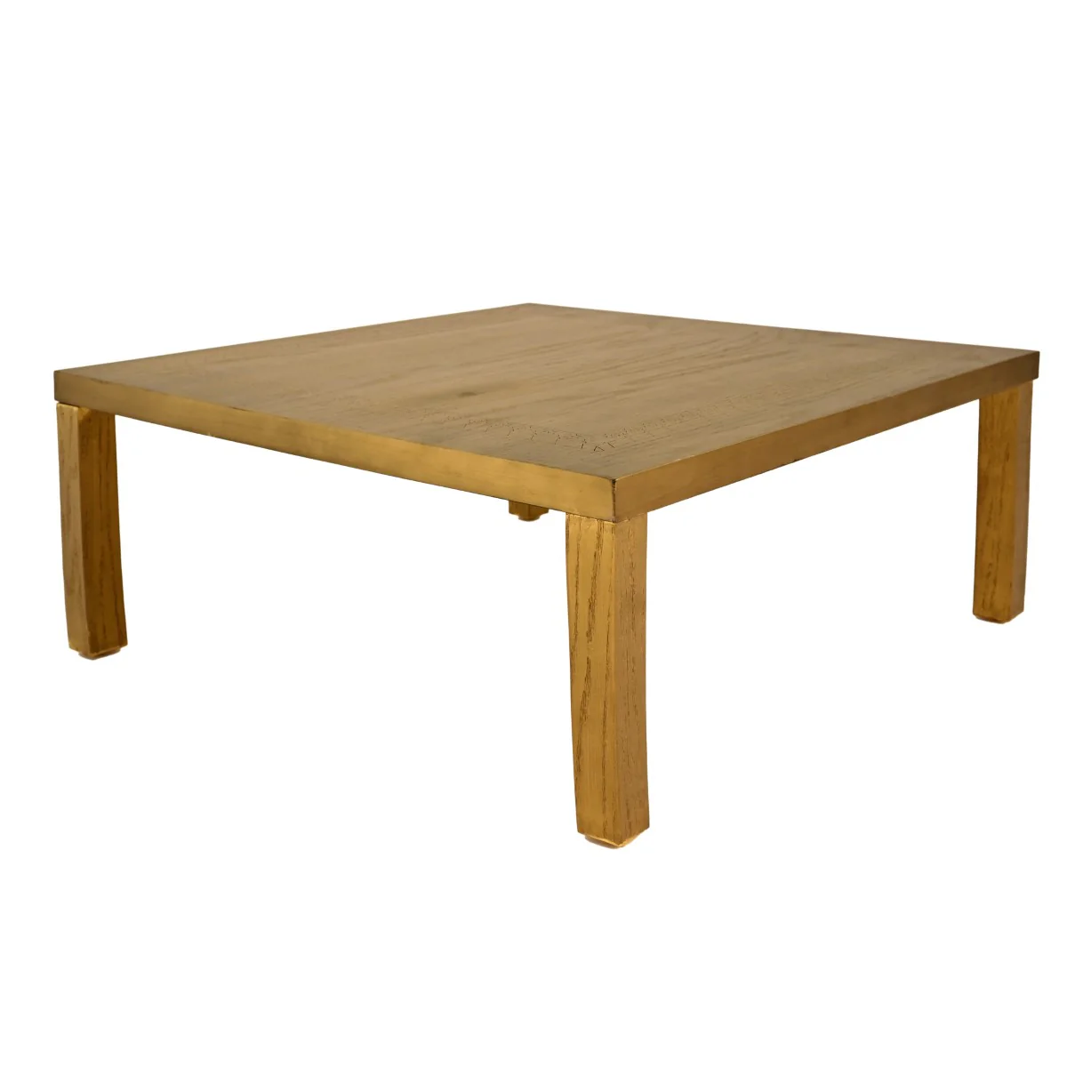 Honeycomb Coffee Table - Gold - Image 4
