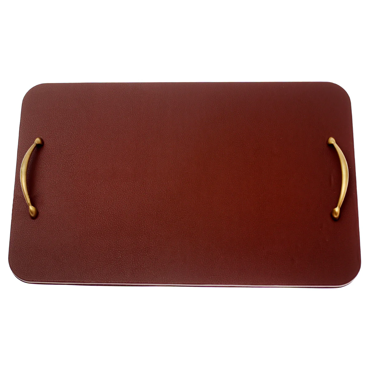 Leather tray (Brown) - Image 2