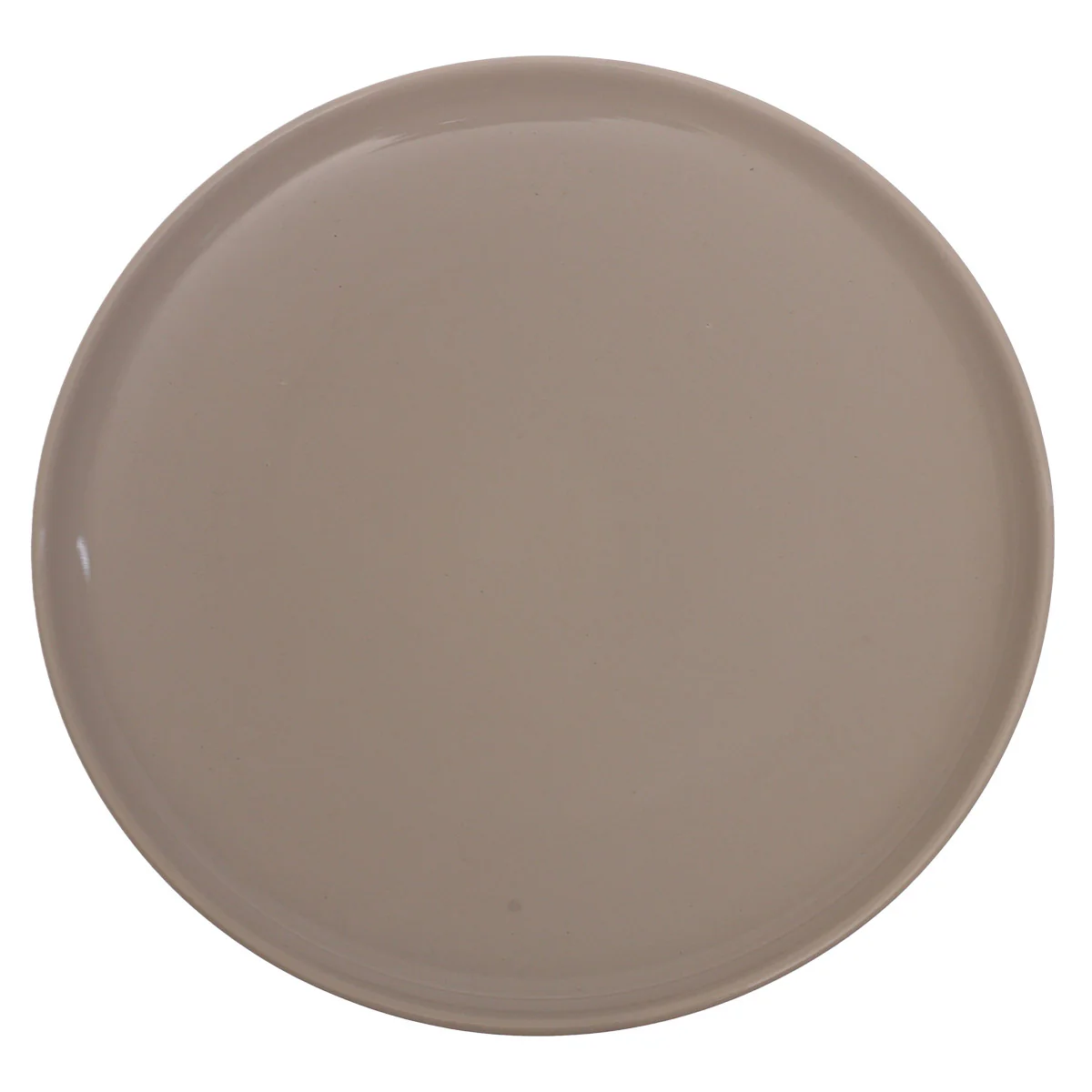 Light Grey Dinner Plate 10 Inch – Modern Solid Ceramic Dining Plate - Image 2