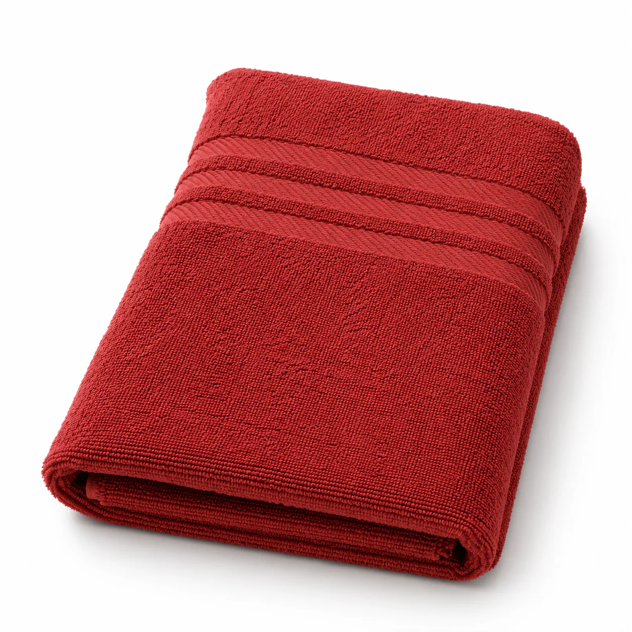 Maroon Hand Towel (50x100 cm) - Image 2