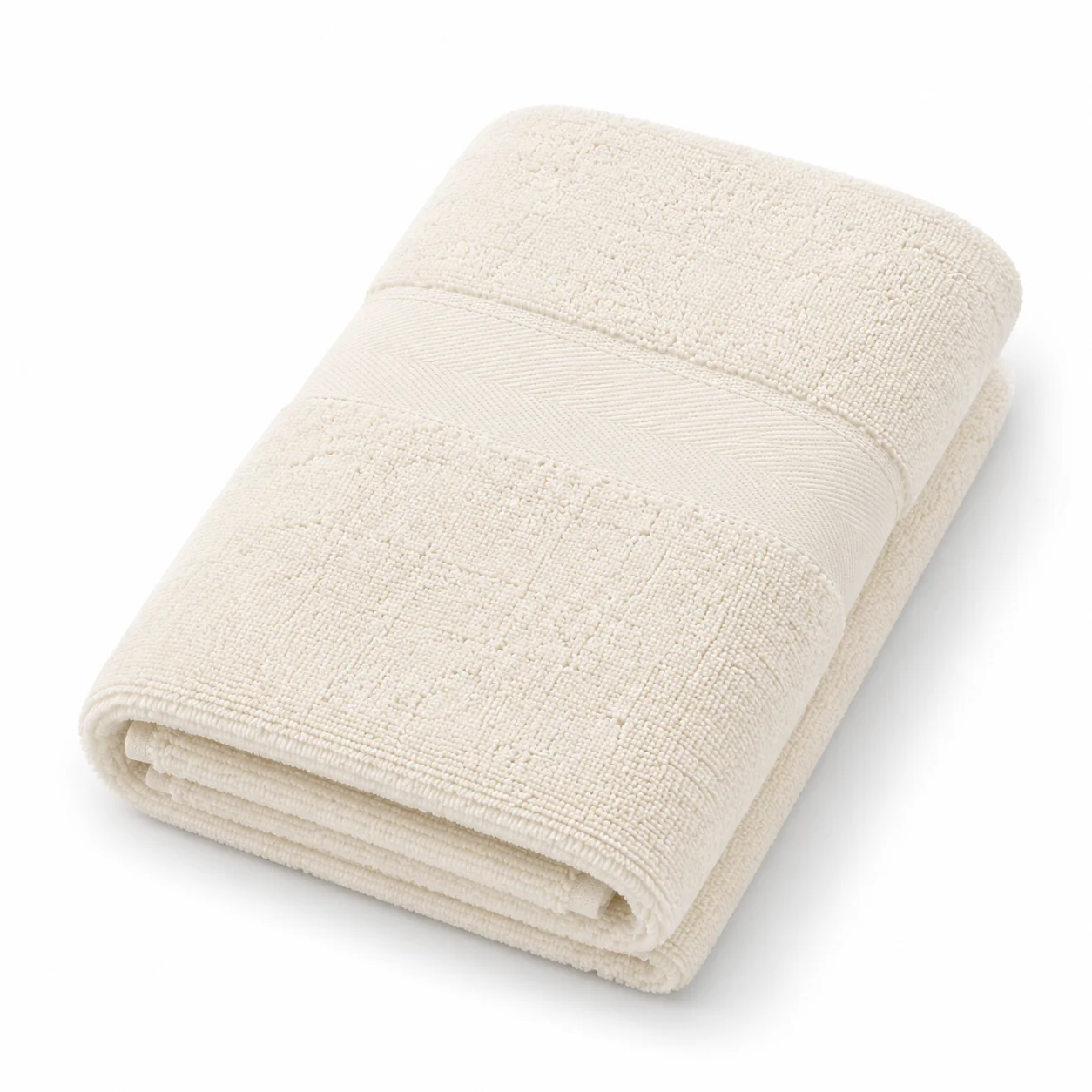 Off-White Bath Towel (70x140 cm) - Image 2