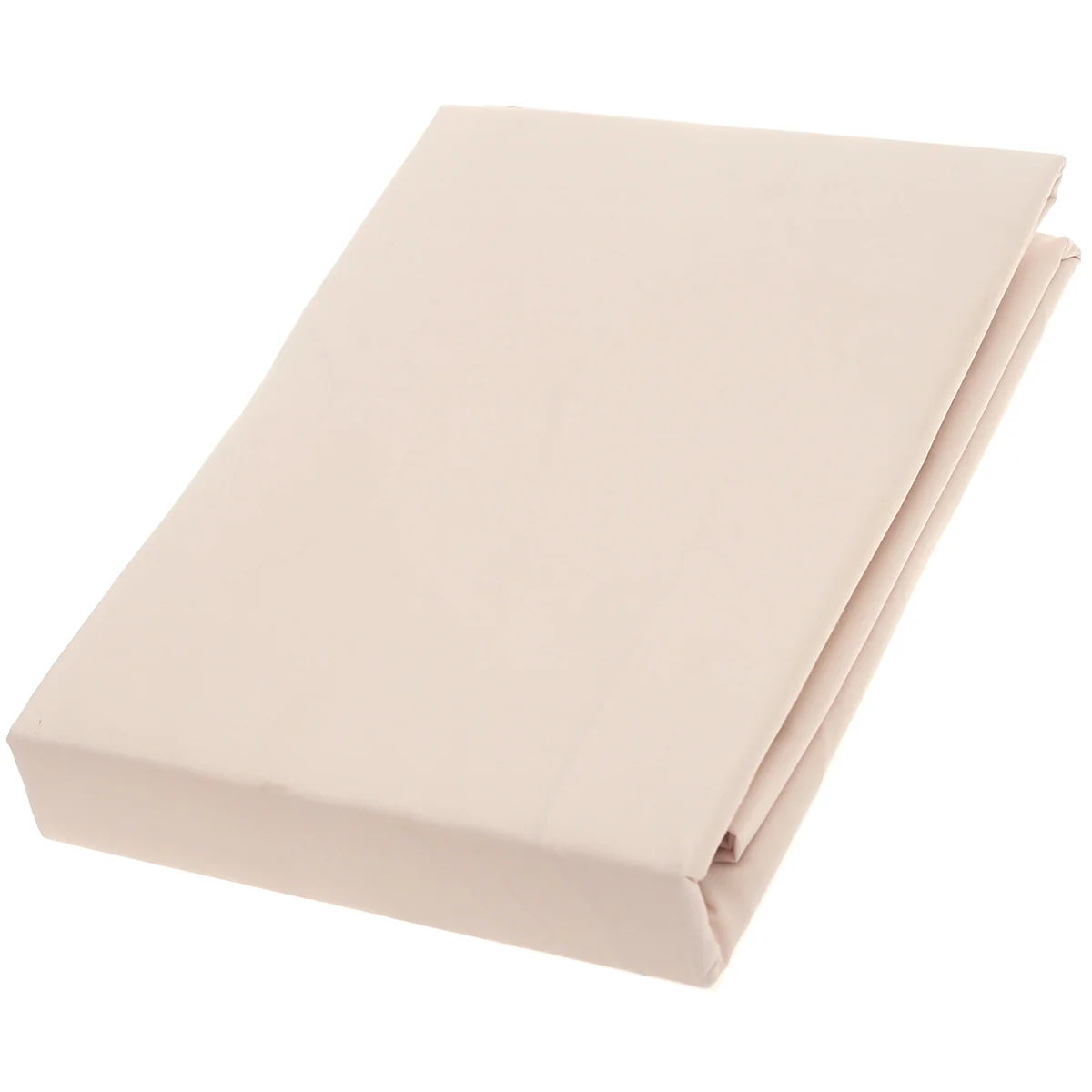 Off-White Dyed Double Bed Sheet – 96x102" | Percale Cotton