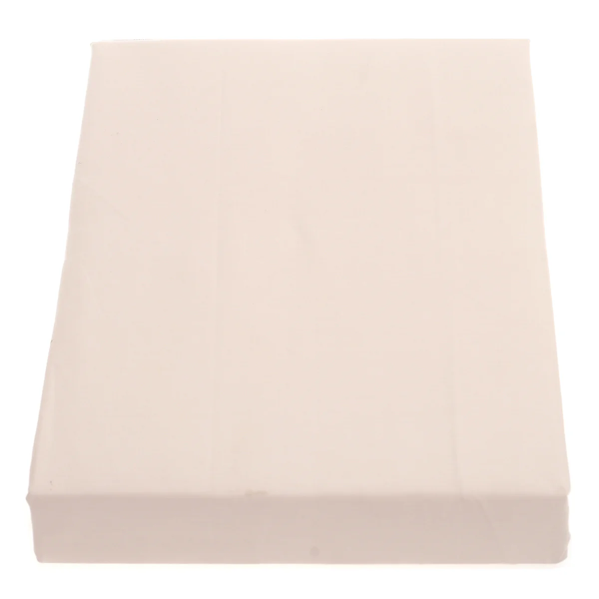 Off-White Dyed Double Bed Sheet – 96x102" | Percale Cotton - Image 2