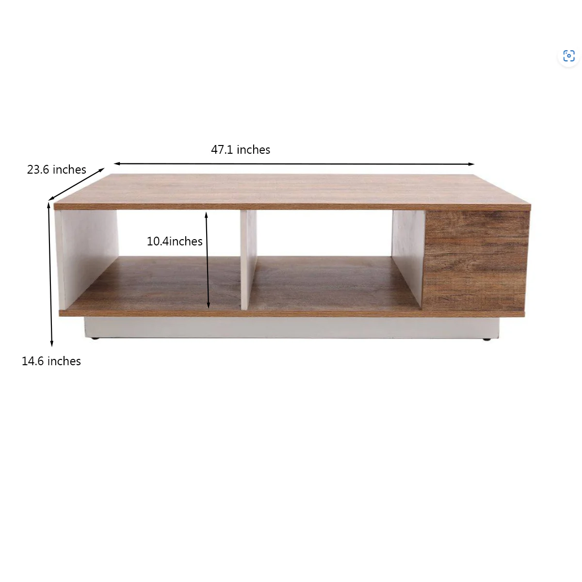 Osborne L Shape Coffee Table W-18 - Image 5