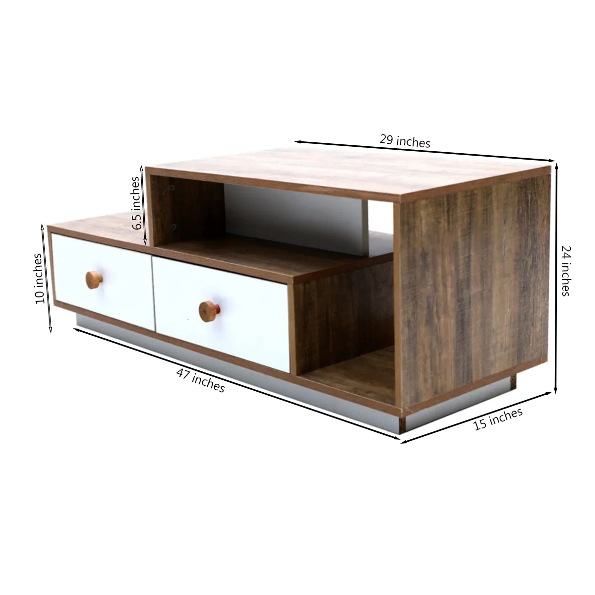 Osborne L Shape TV Unit W-18 - Image 3