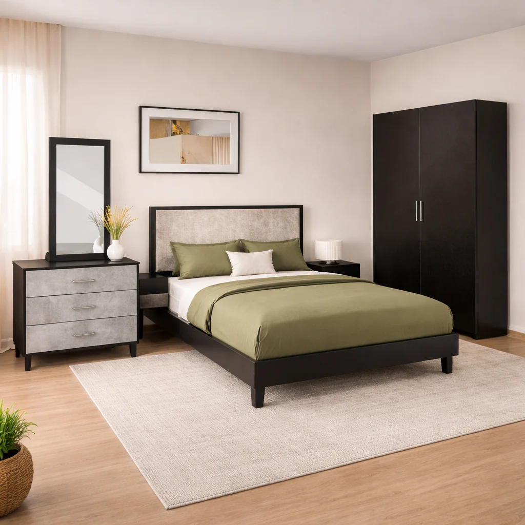 Oxford - Bed, Dresser & 2 Door Wardrobe - Image 13
