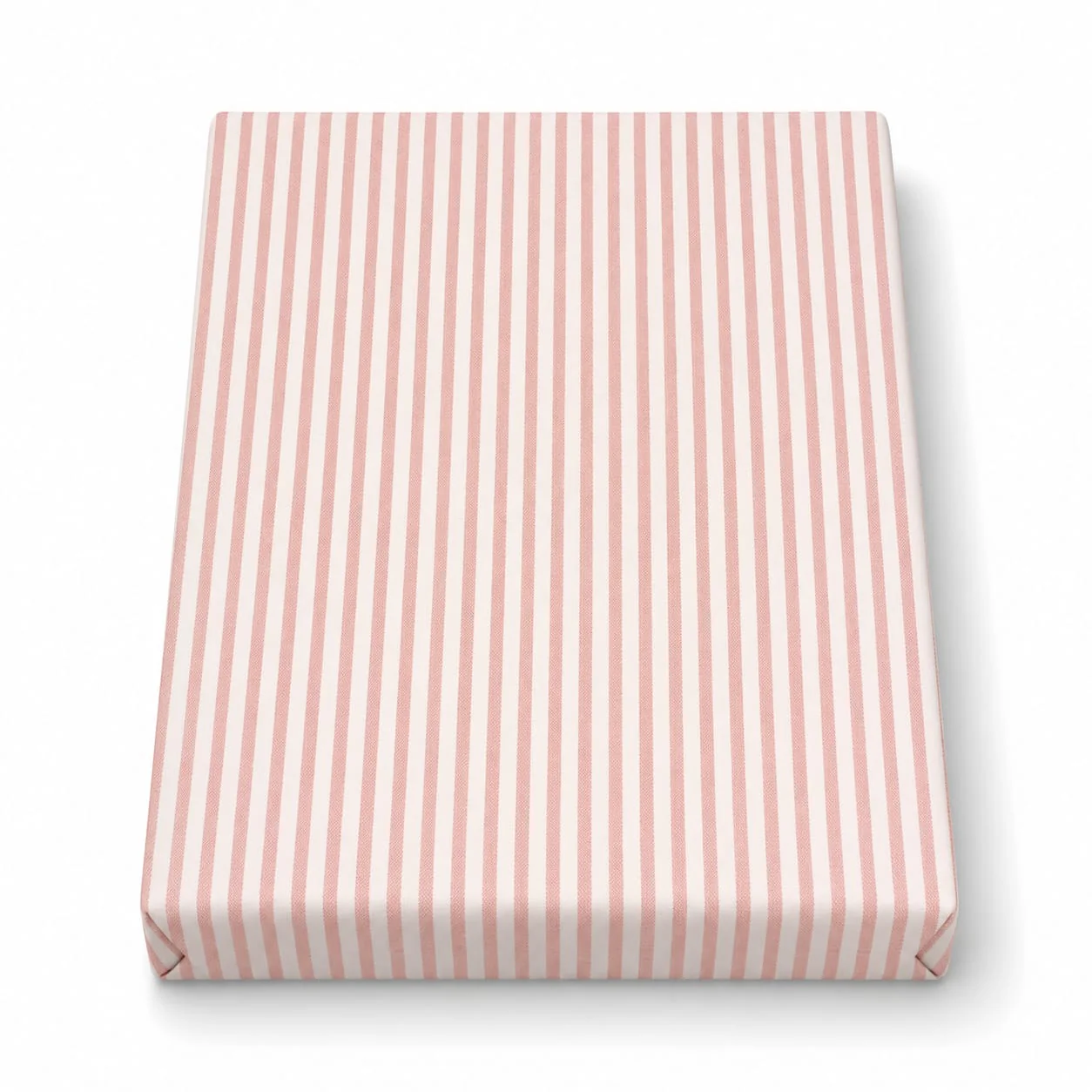 Pink linear Double Bed Sheet 96x102" - Image 2