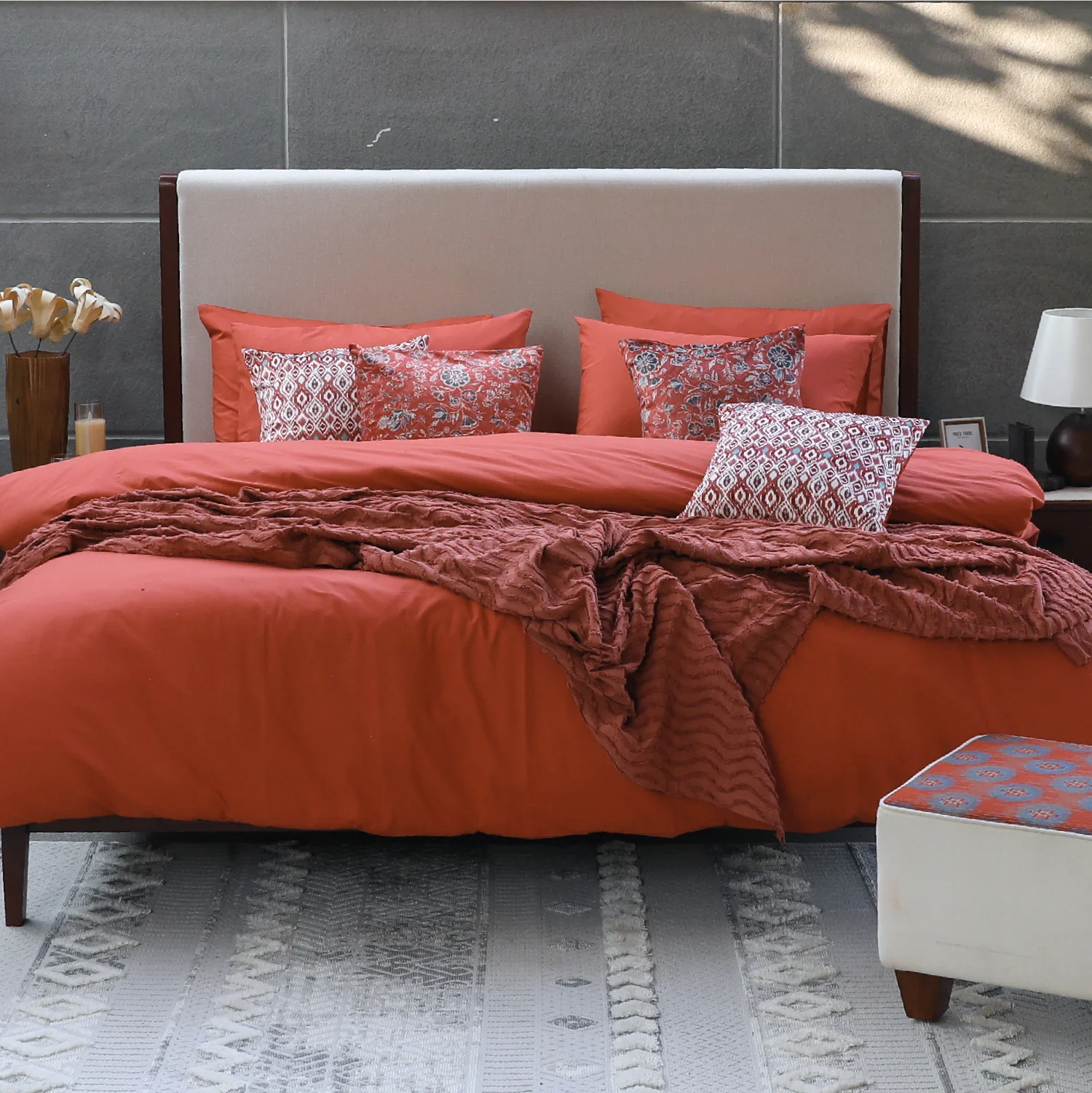 Rustic Wavy Bedding Set