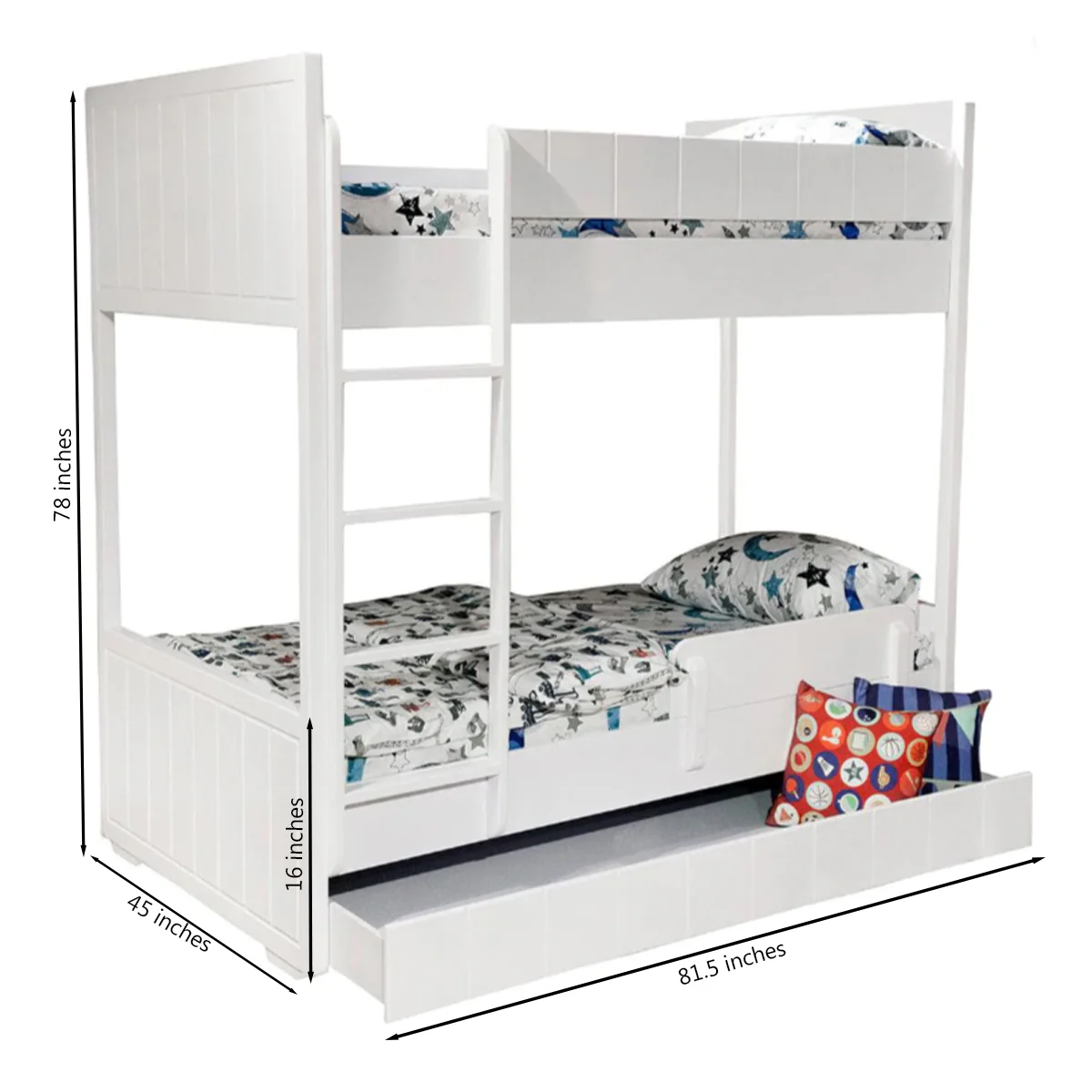 White house bunk bed - Image 4